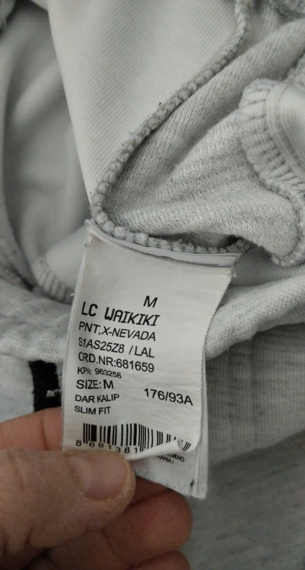 Gri Spor Erkek Eşofman Altı - Görsel 4