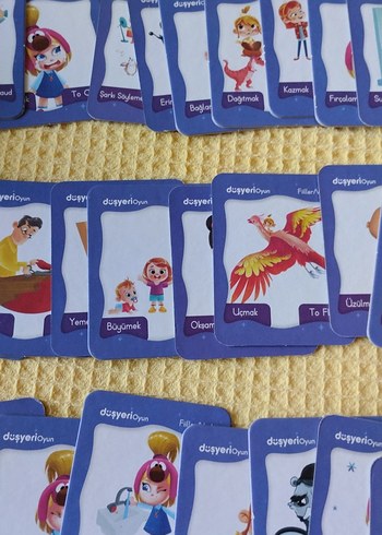 Diğer İngilizce ilk kelime kartları