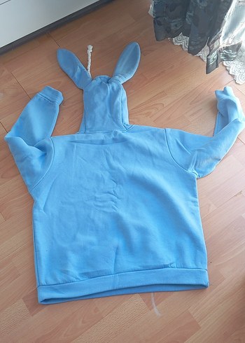 Mavi Kadın Kapüşonlu Sweatshirt Kulaklı  44 beden var - Görsel 5