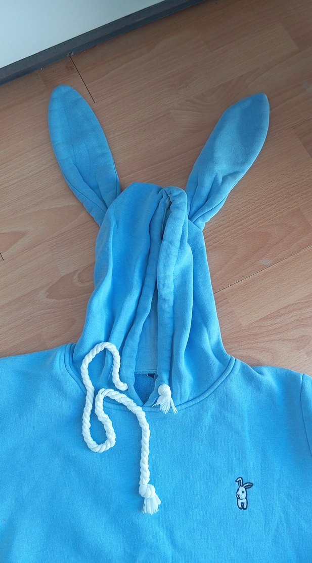 Mavi Kadın Kapüşonlu Sweatshirt Kulaklı  44 beden var - Görsel 4