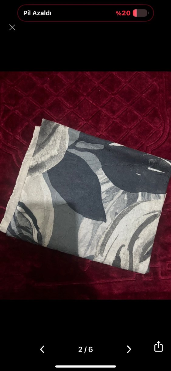 Çiçekli şal - Görsel 2