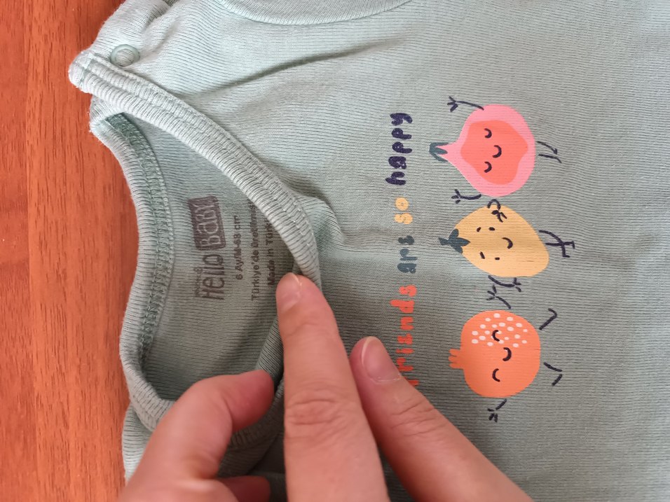 yeşil Renkli kısa kol zıbın - Görsel 2