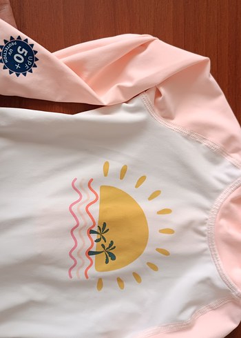 Kız Çocuk Uzun Kollu Baskılı Mayo - Görsel 2