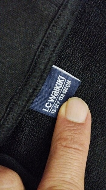 LC Waikiki 13-14 yaş kapşonlu fermuarlı sweatshirt