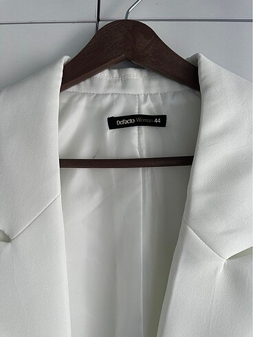 44 Beden beyaz Renk Blazer ceket