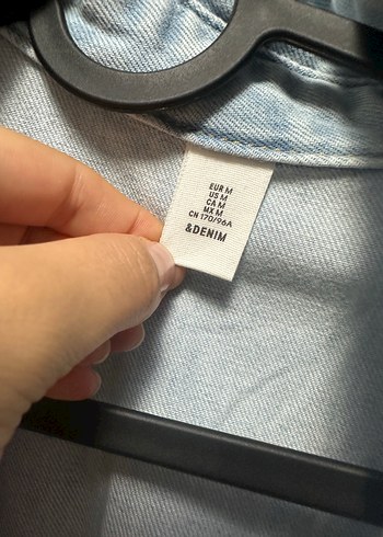 m Beden Denim elbise