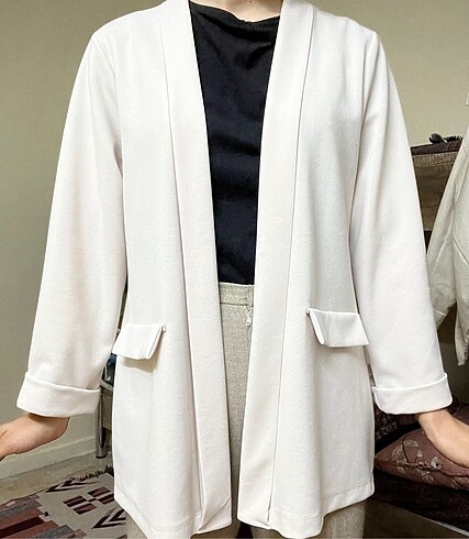 Diğer Açık krem blazer
