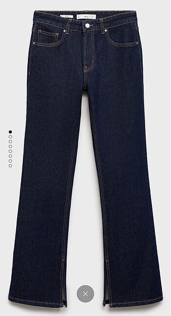 Açık Paçalı Rınse Wash Flare Jean