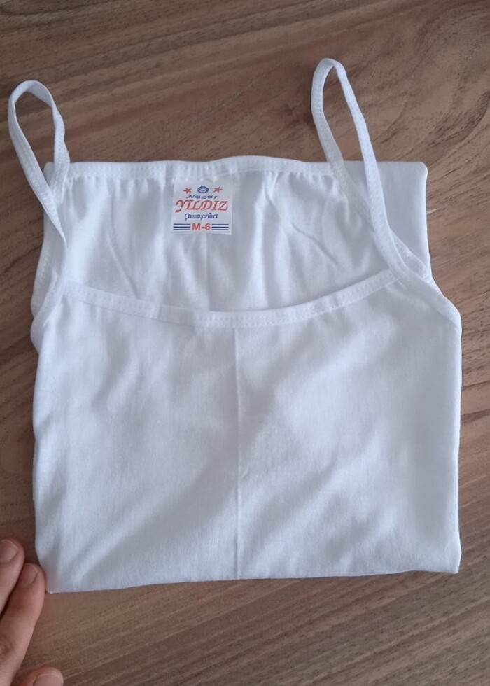 İp askılı atlet kadın  - Görsel 2