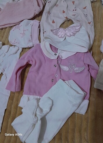 Toplu kiz bebek kiyafeto 0_3 ay yenidogan - Görsel 13