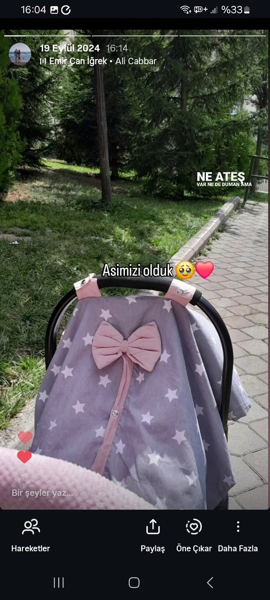 Emzirme ihtiyaçları ve puset örtüsü bebek - Görsel 5