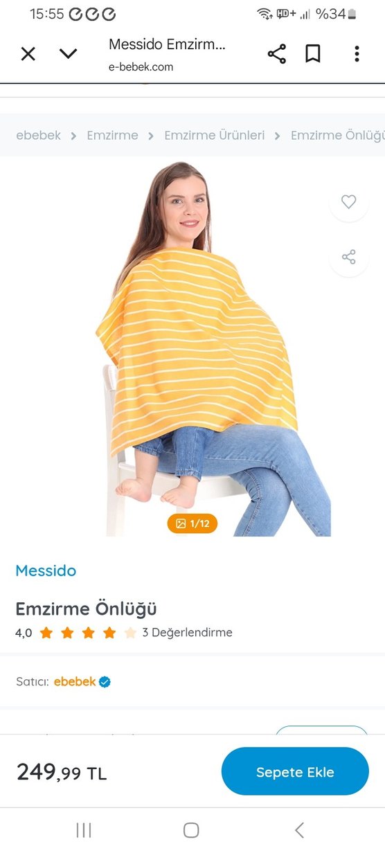 Emzirme ihtiyaçları ve puset örtüsü bebek - Görsel 3