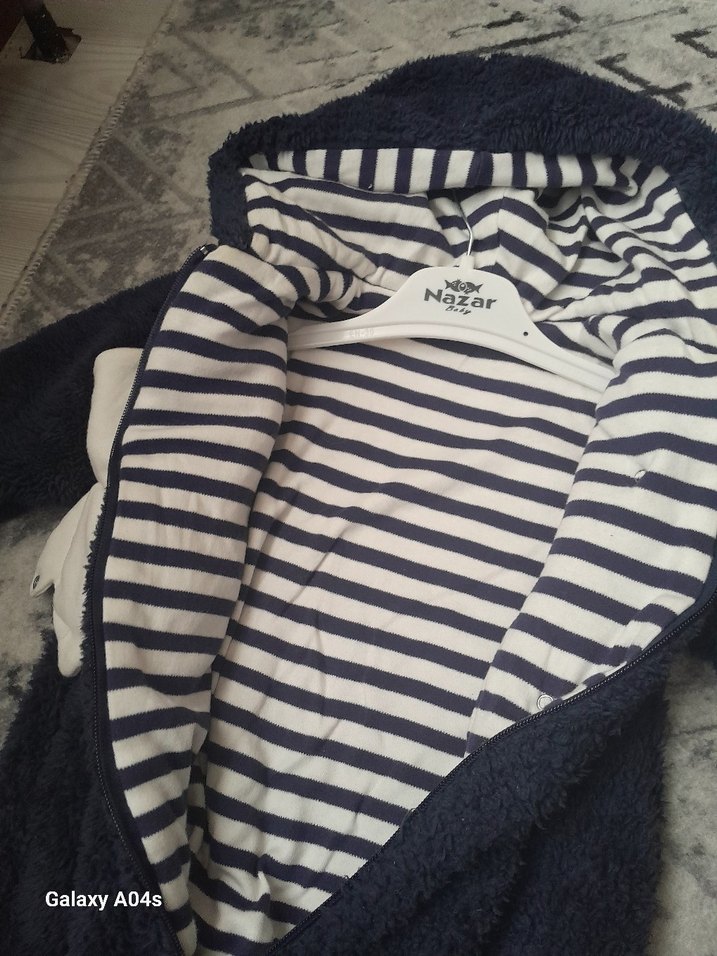 Kürklü Erkek Bebek Tulum - Görsel 5