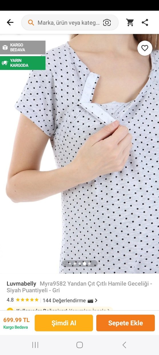 Luvmabelly lohusa elbisesi - Görsel 2