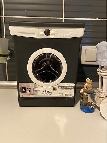 Diğer Çamaşır makinesi görünümlü deterjan kutusu