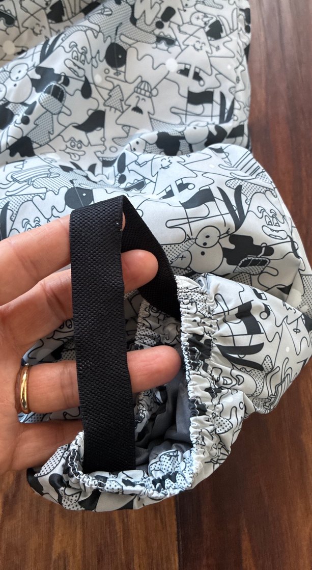 Kapüşonlu Fermuarlı Bebek Kar Tulumu - Görsel 4