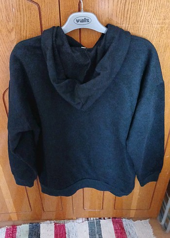 m Beden Yeşil Baskılı Kadın Sweatshirt