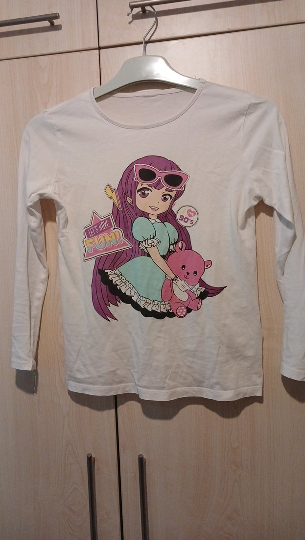 Kız Çocuk Uzun Kollu Tişört - Görsel 2