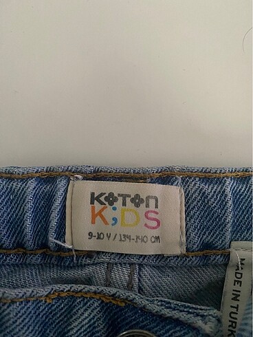 Koton Kids Kız çocuk kot 9-10 yaş