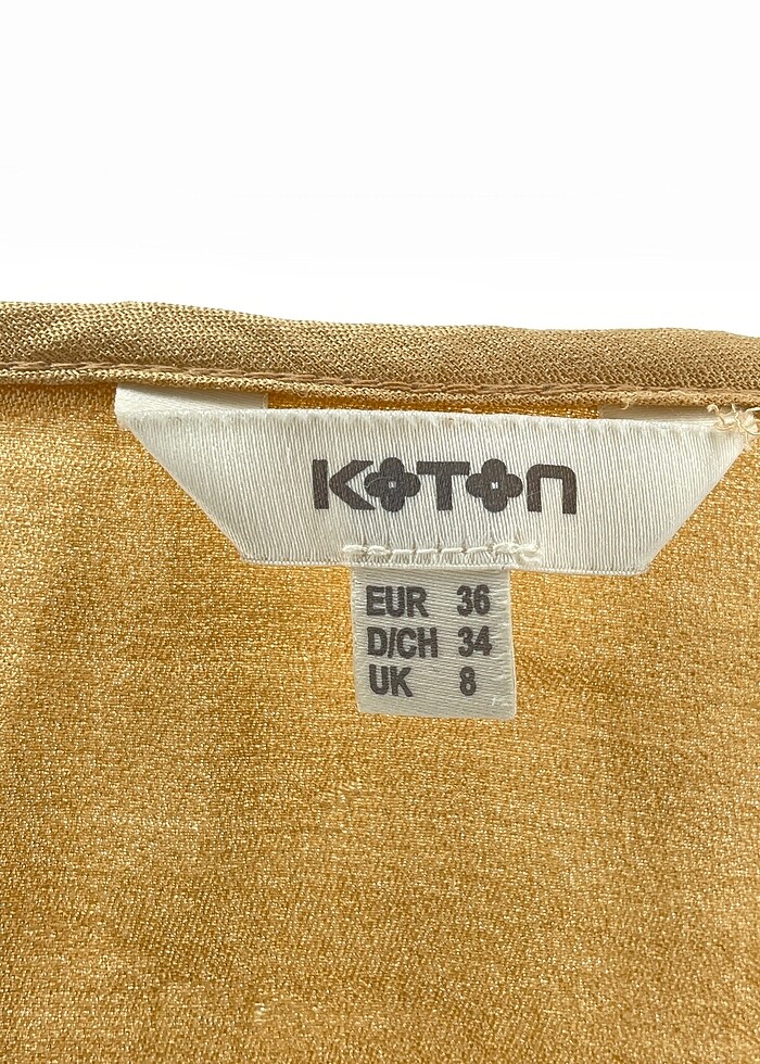 Koton Deri Ceket %70 İndirimli. - Görsel 4