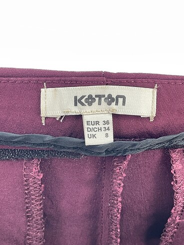 36 Beden çeşitli Renk Koton Kumaş Pantolon %70 İndirimli.