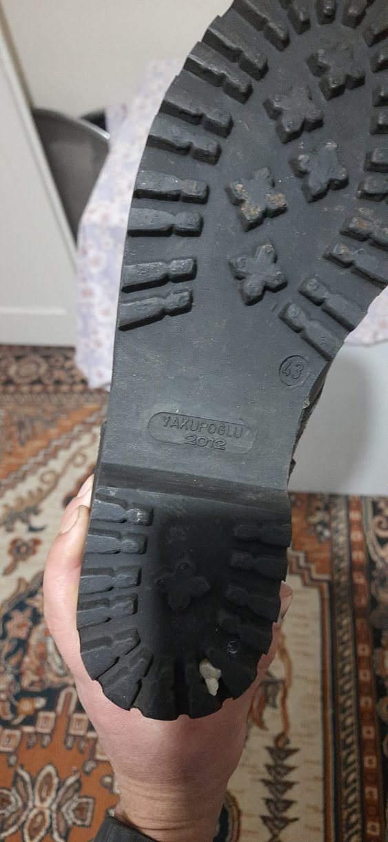 Siyah Rugan Bağcıklı Erkek Bot - Görsel 2