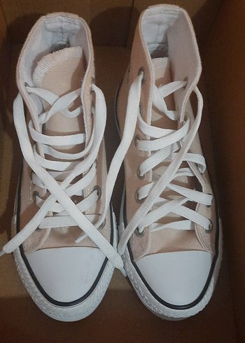 Beyaz Bağcıklı  Spor Ayakkabı - Görsel 2