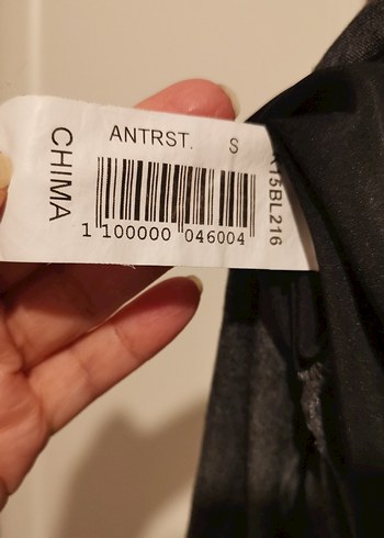 Gri Uzun Kollu bluz - Görsel 8