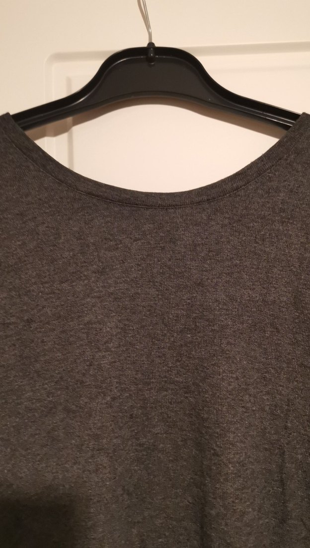 Gri Uzun Kollu bluz - Görsel 3