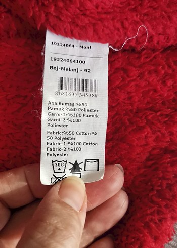 Kız Çocuk Gri Nakışlı Kapüşonlu Sweatshirt - Görsel 5