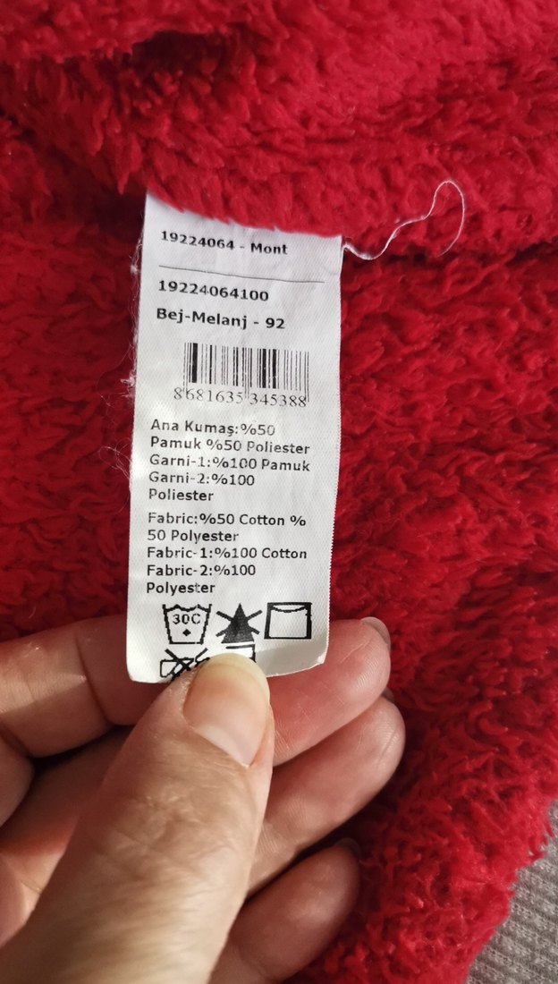 Kız Çocuk Gri Nakışlı Kapüşonlu Sweatshirt - Görsel 5