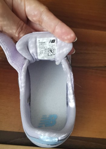 Kız Çocuk Beyaz Cırt Cırtlı Spor Ayakkabı - Görsel 5