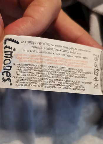 Mavi Uzun Kollu Kız Elbisesi - Görsel 5