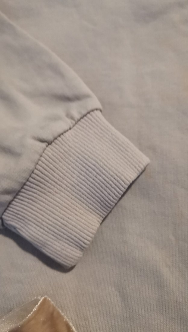 Mavi Uzun Kollu Kız Elbisesi - Görsel 4