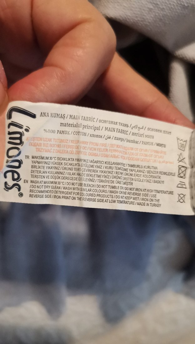 Mavi Uzun Kollu Kız Elbisesi - Görsel 5