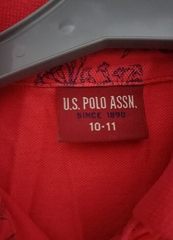 10 Yaş Beden Polo kırmızı lacos