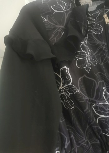 Uzun Siyah Desenli haşema - Görsel 4