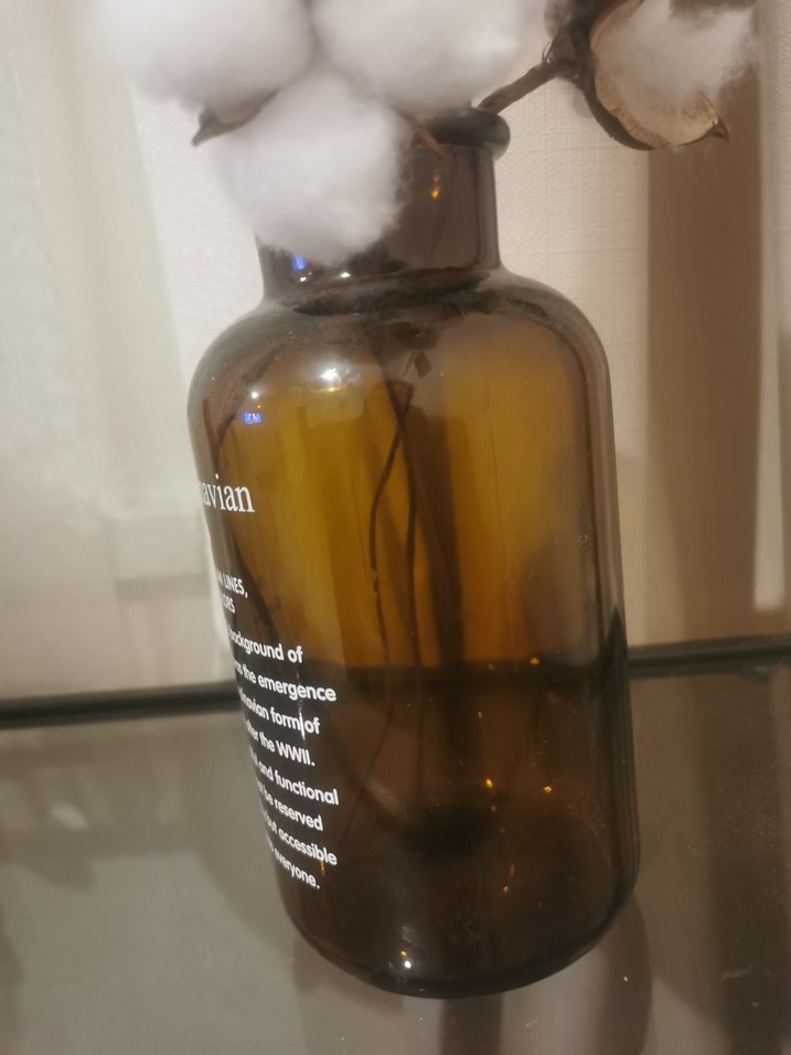 Bej Renkli İskandinav Tarzı Vazo - Görsel 2