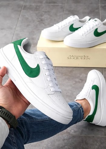 Nike Beyaz Yesil Dusuk Bilek Sneaker