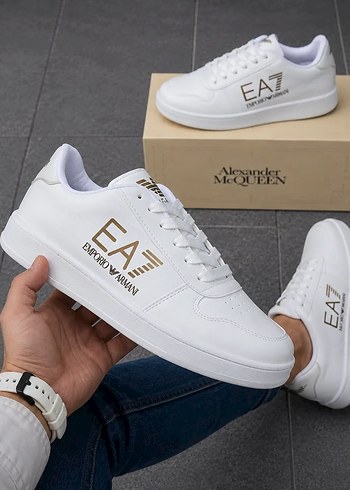 Diğer Ea7 Emporio Armani Beyaz Deri Sneaker