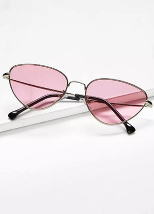 s Beden shein pembe retro güneş gözlüğü