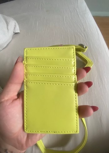 Beden Neon Sarı Primark Kartlıklı Telefon Çantası