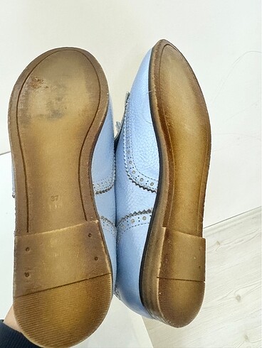 37 Beden mavi Renk Mammamia ayakkabı loafer