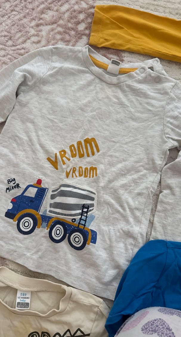 Gri Erkek Çocuk Sweatshirt - Görsel 4