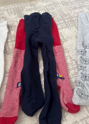 Beyaz Çocuk Termal Külotlu Çorap - Görsel 5