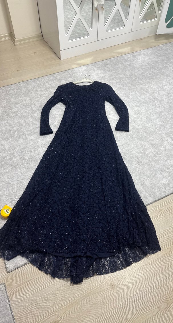 Tesettür gece elbisesi - Görsel 2