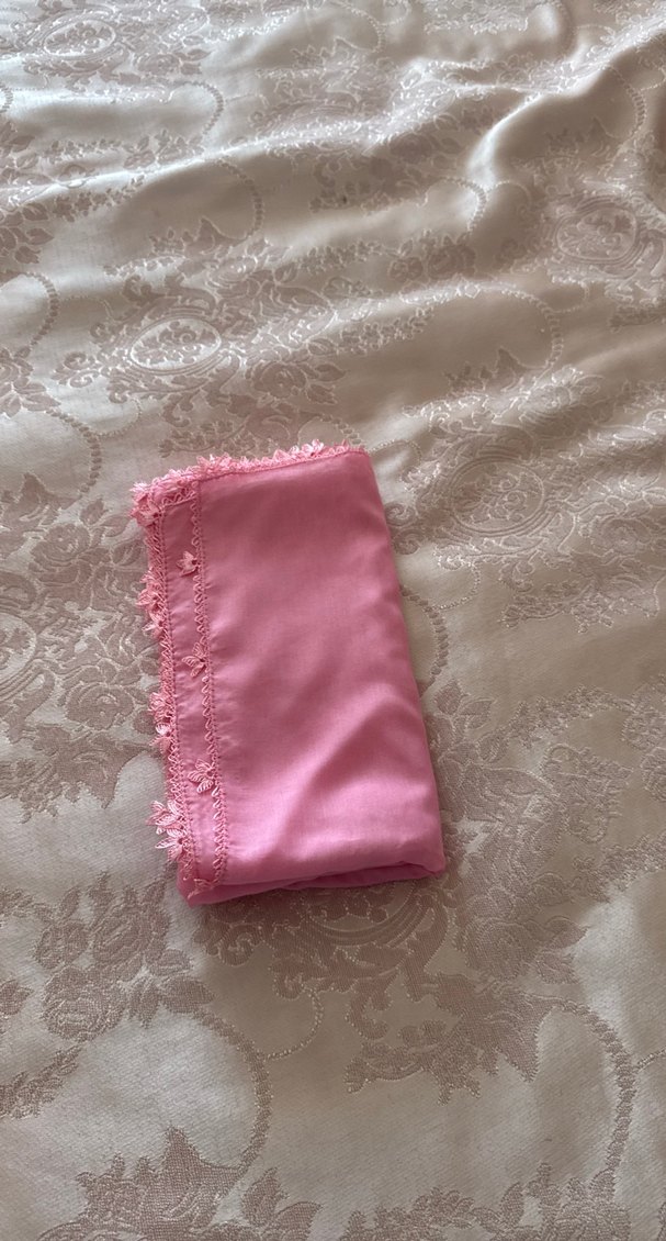 İğne oyası çember tülbent - Görsel 4