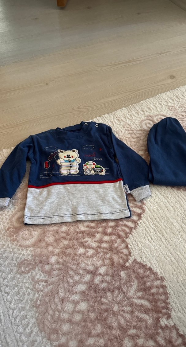 Erkek bebek pijama takım - Görsel 2