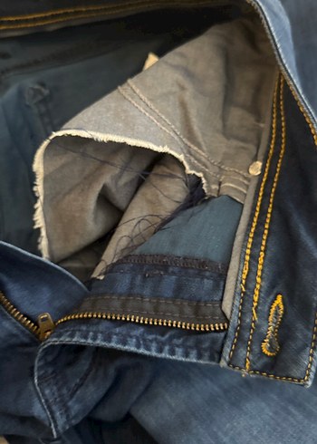 33 Beden Erkek Lacivert jean kot
