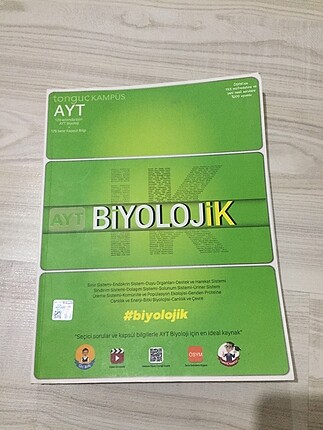 Tonguç yayınları aut biyoloji soru bankası